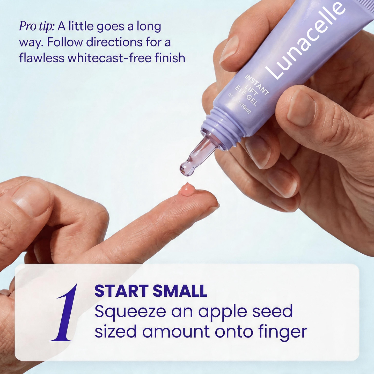 ✨ Lunacelle Instant Lift Eye Gel – Smooth Wrinkles & Reduce the Look of Under-Eye Bags 👁️💜