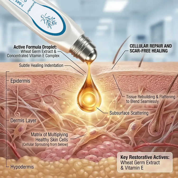 Vitamin E ingredient illustration