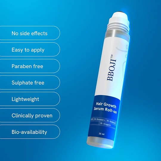 (New Formula)Advanced Hair Growth Roll-On Serum | Men & Women ⭐⭐Final 4 Hours: Second Item for Only $5! 🔥